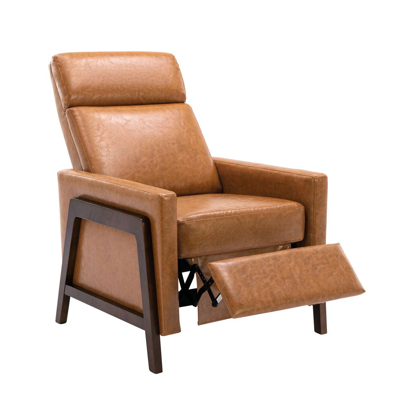 Camelot, Solid Wood Leather Recliner