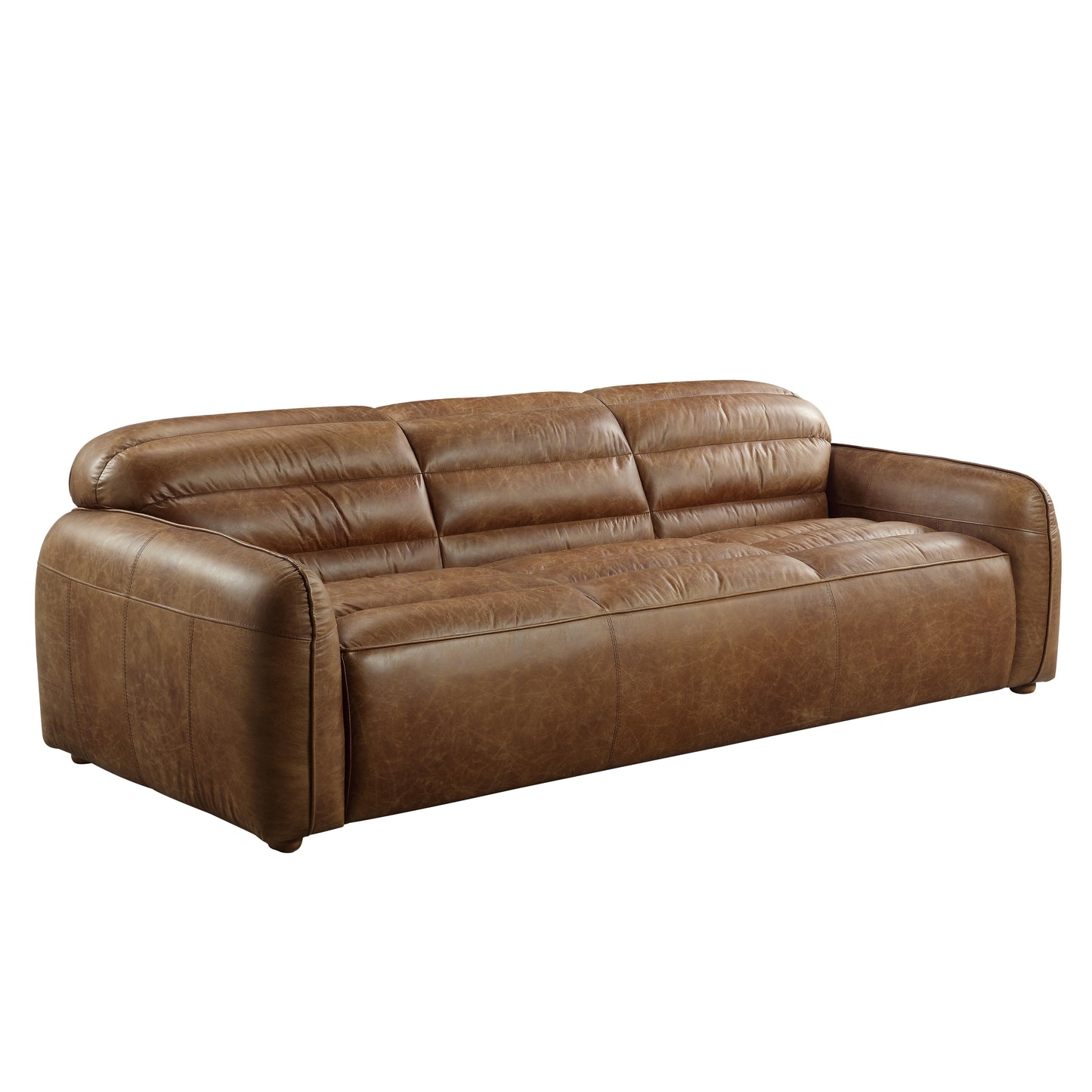 "Osman" Modern Leather Sofa