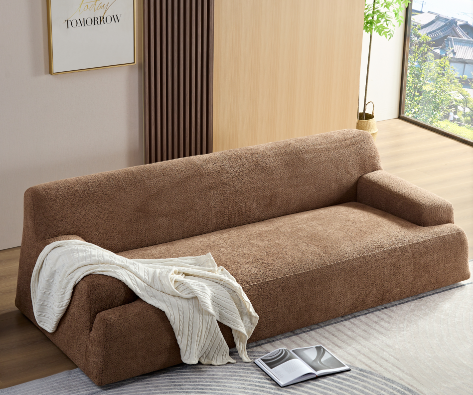 "CASABLANCA" Modern Luxury Recycled Wool Sofa