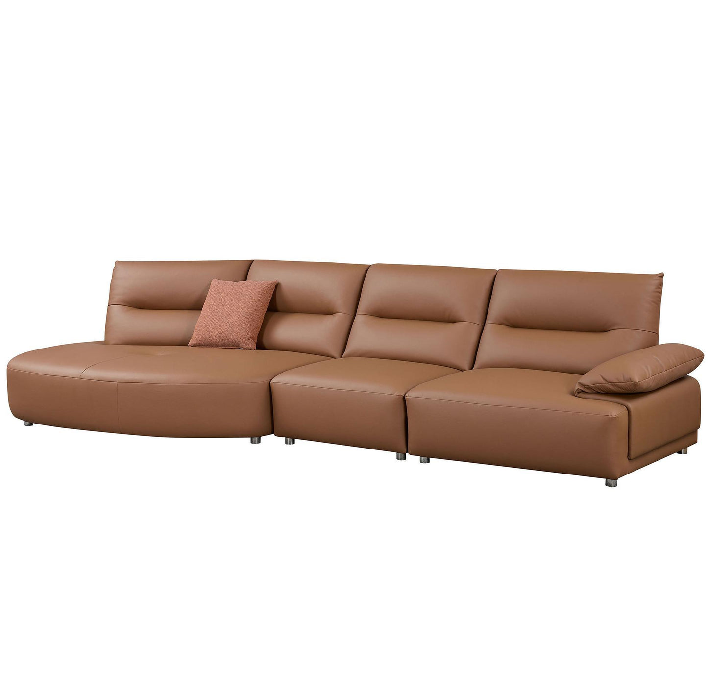 "EDISON" Sectional Sofa with Eco Leather