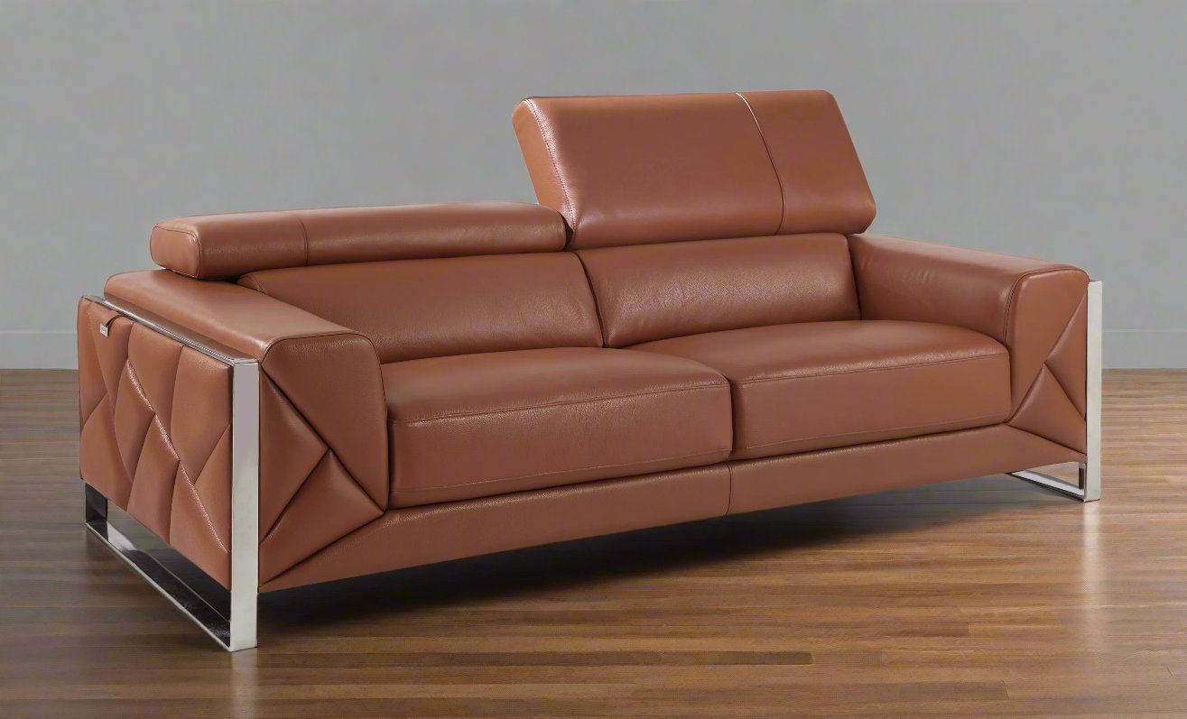 "Pescara" Italian Leather Sofa