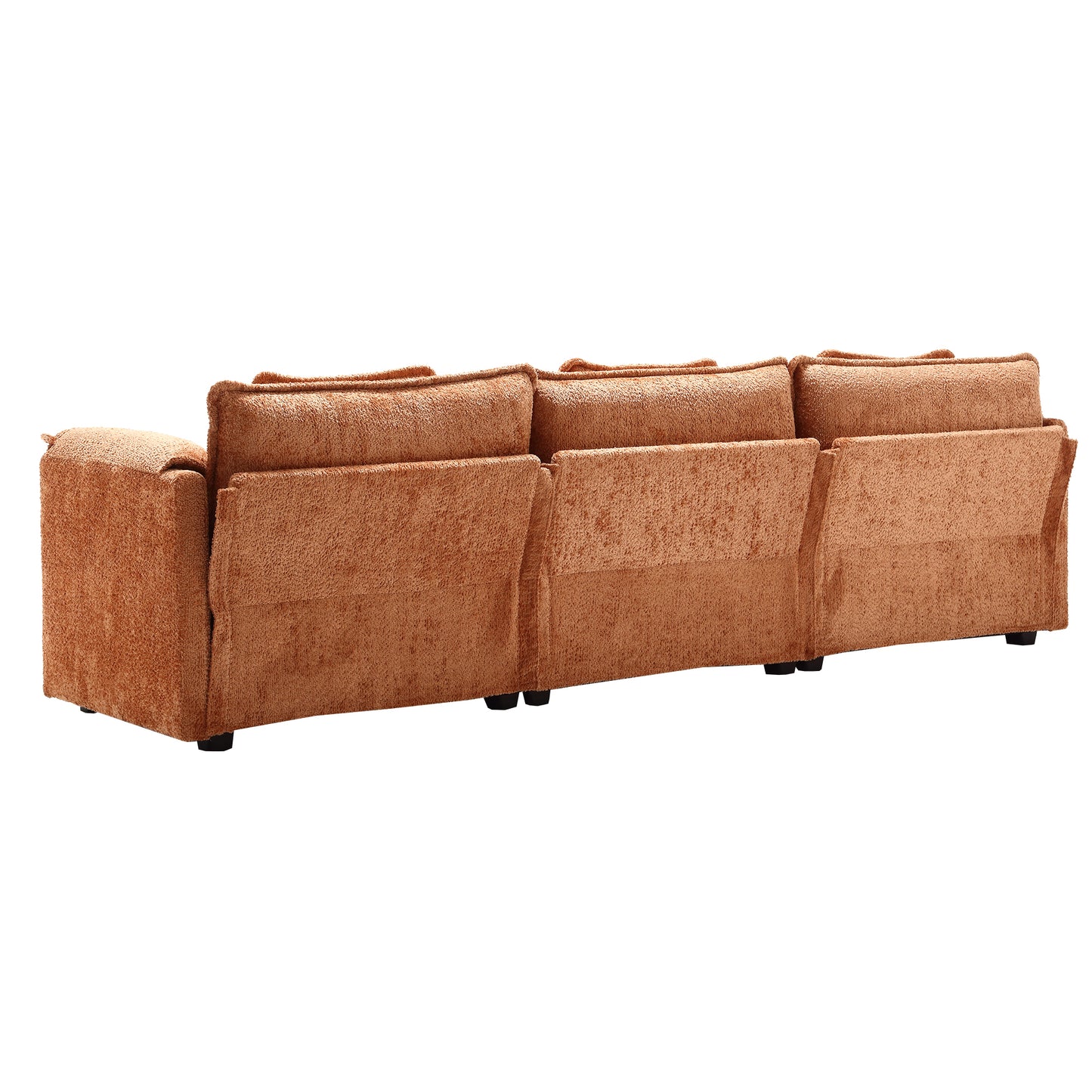 "LOUIS" Modern Sectional Chenille Sofa