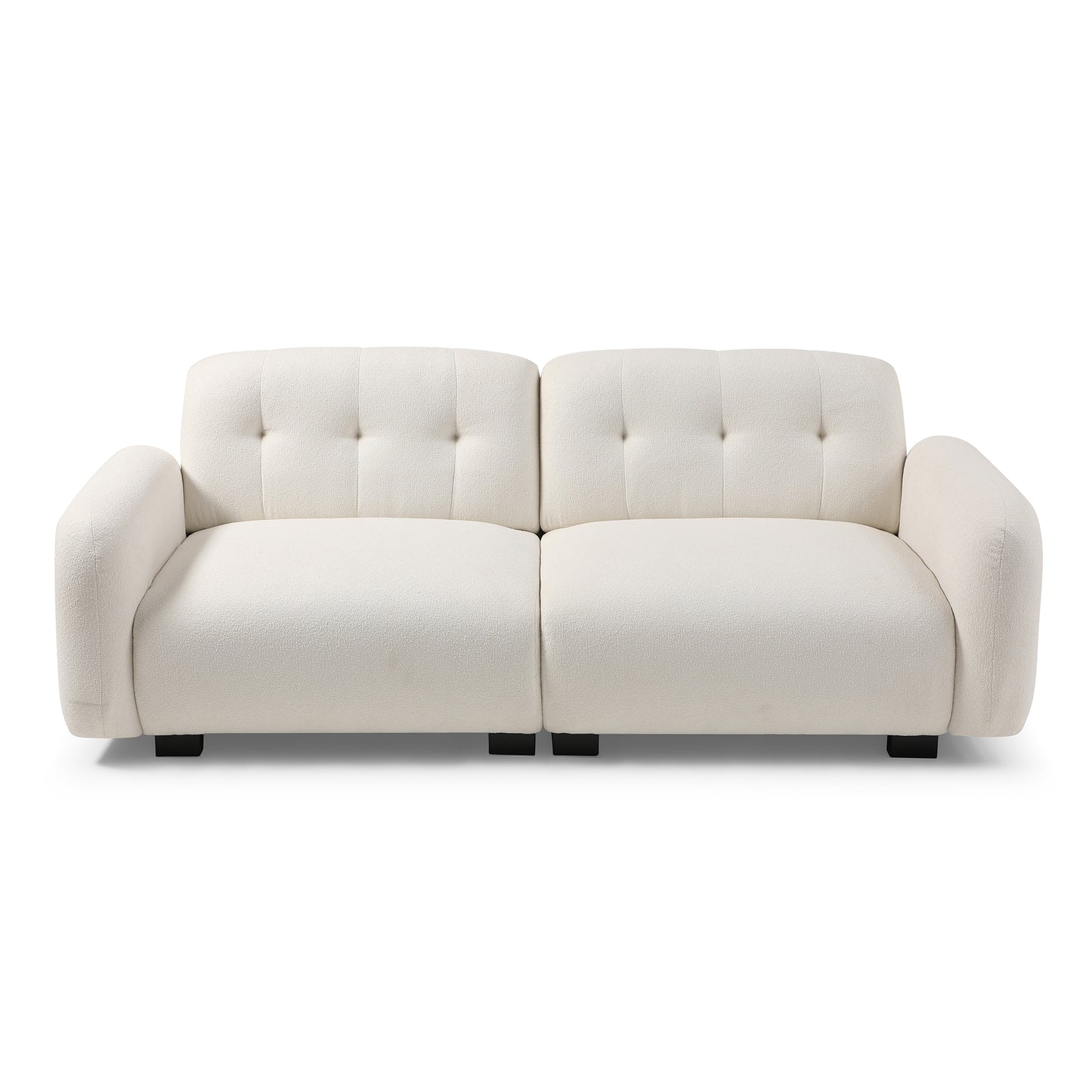 "Nirvana" Modern Upholstered Love Seat Sofa