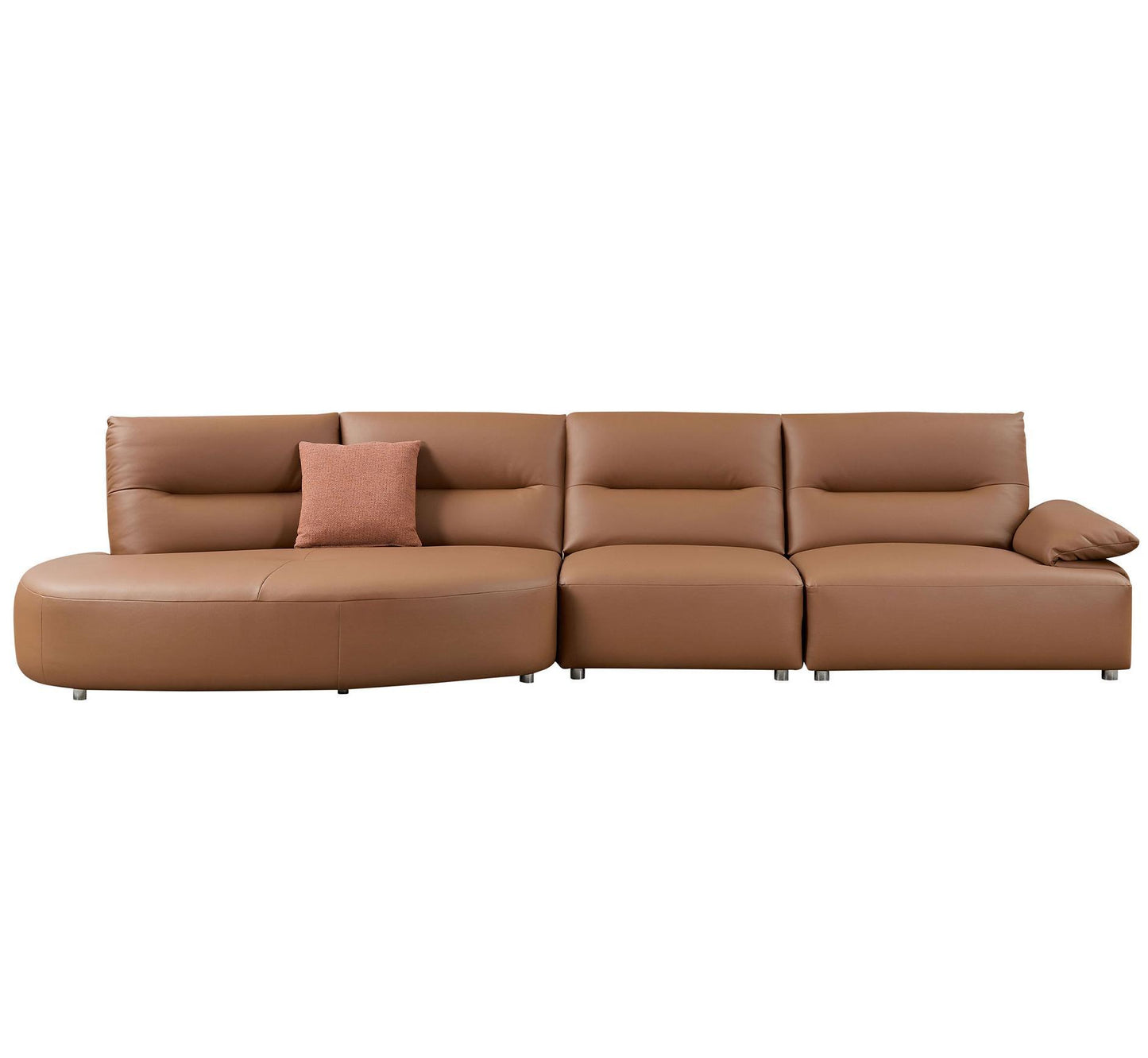 "EDISON" Sectional Sofa with Eco Leather