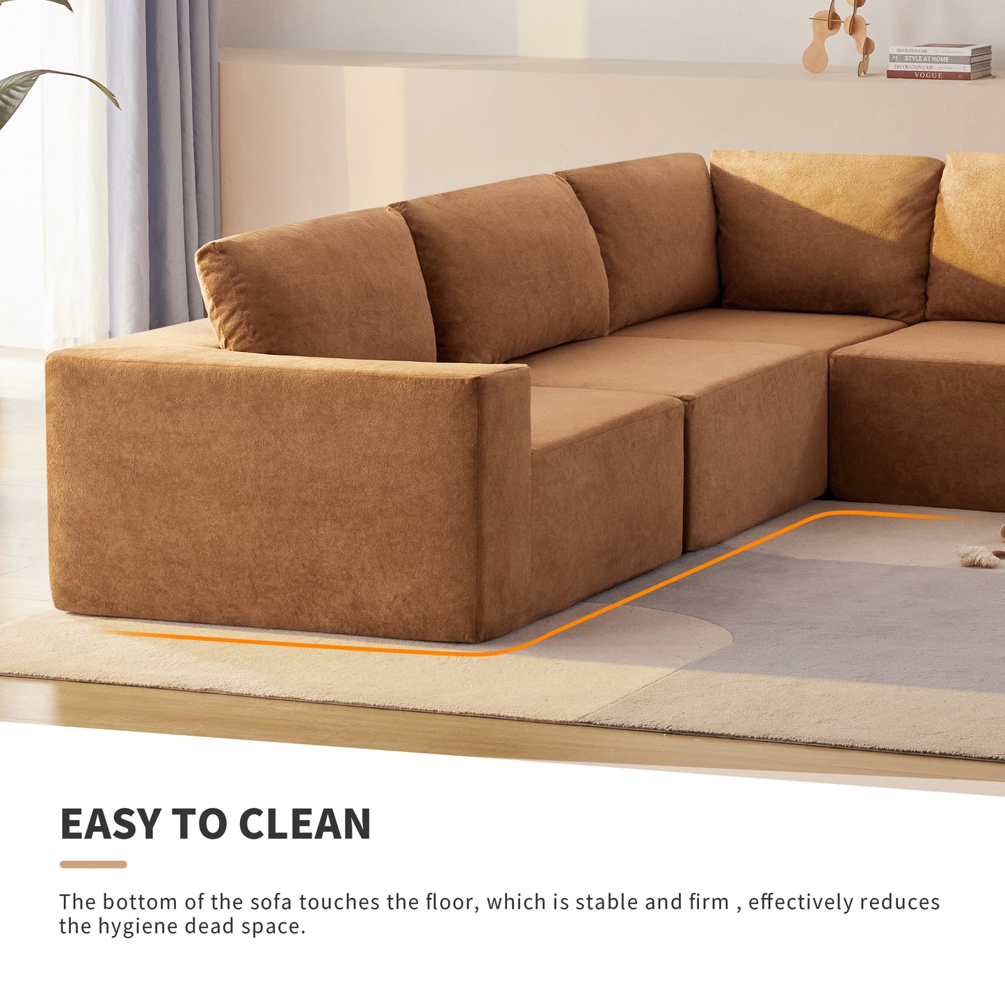 "Juliana" Modular Luxury Sectional Sofa