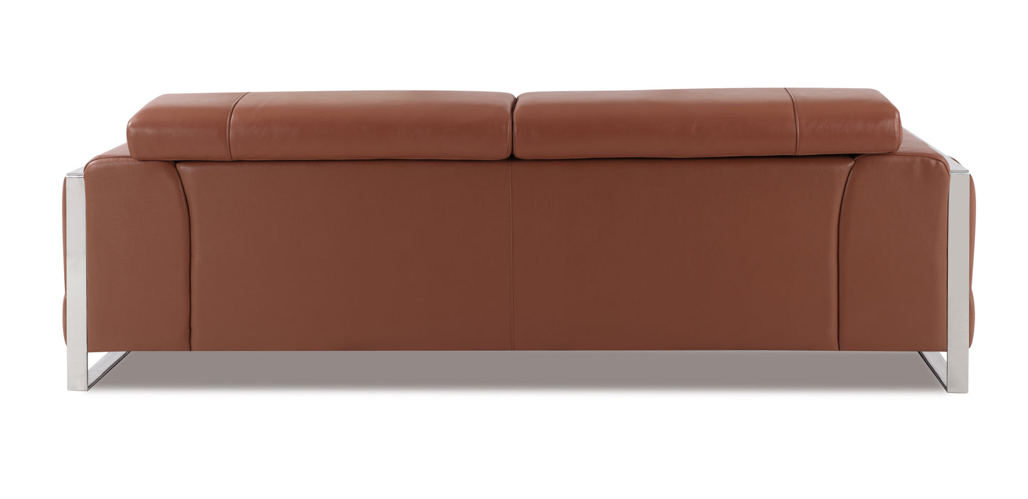 "Pescara" Italian Leather Sofa