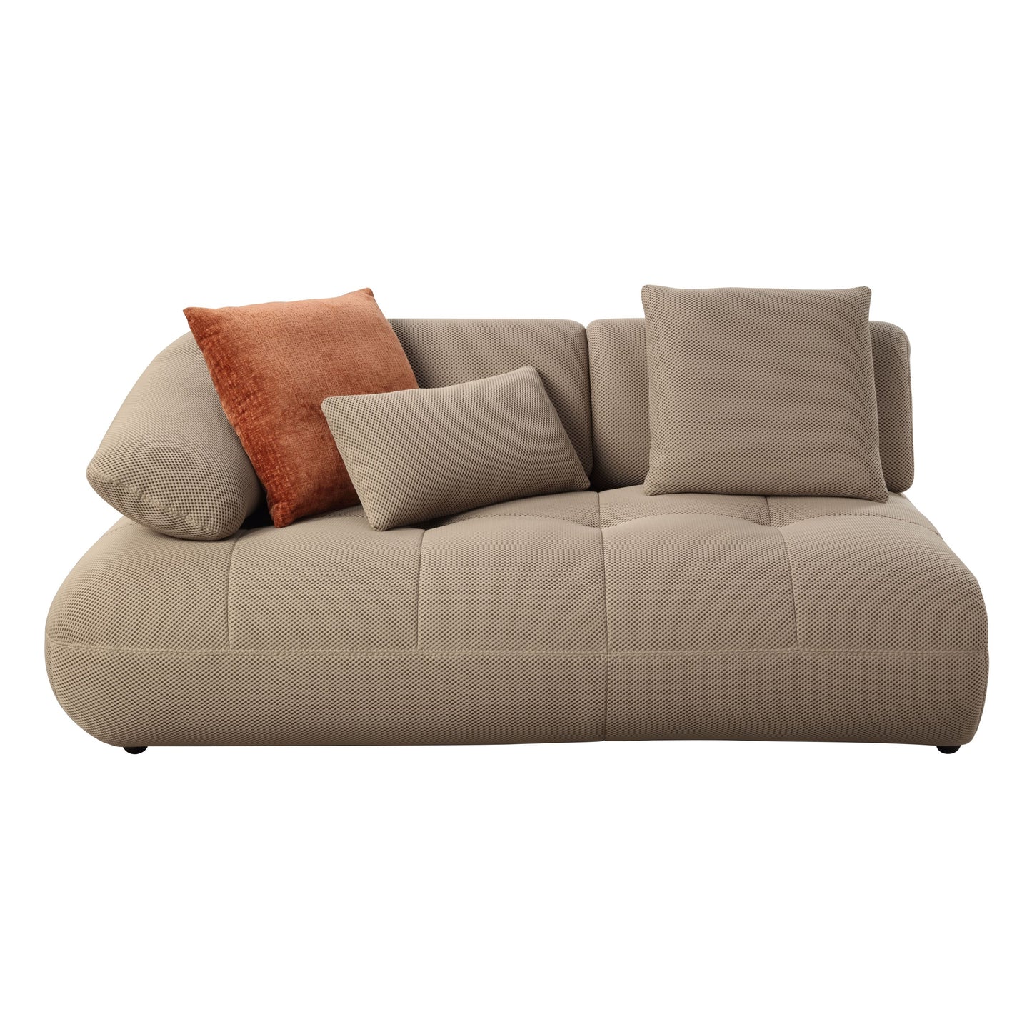 "Duran" Modern Sectional Sofa with Pillows