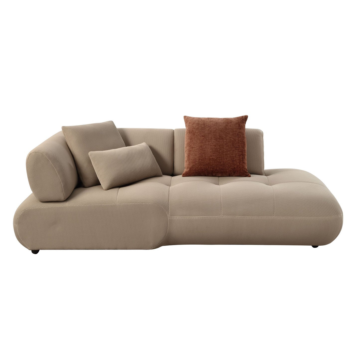 "Duran" Modern Sectional Sofa with Pillows