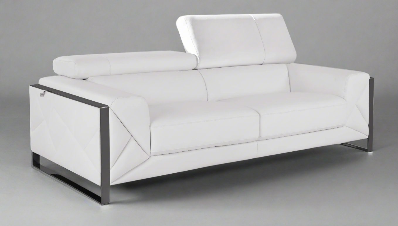 "Pescara" Italian Leather Sofa