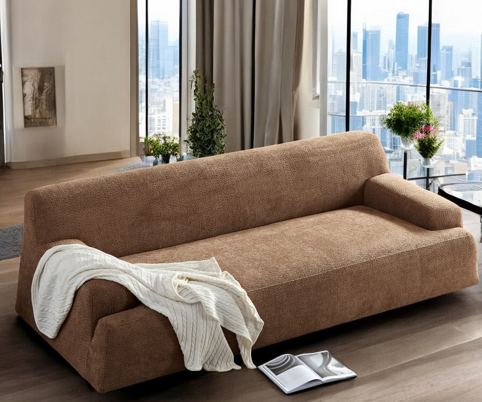 "CASABLANCA" Modern Luxury Recycled Wool Sofa