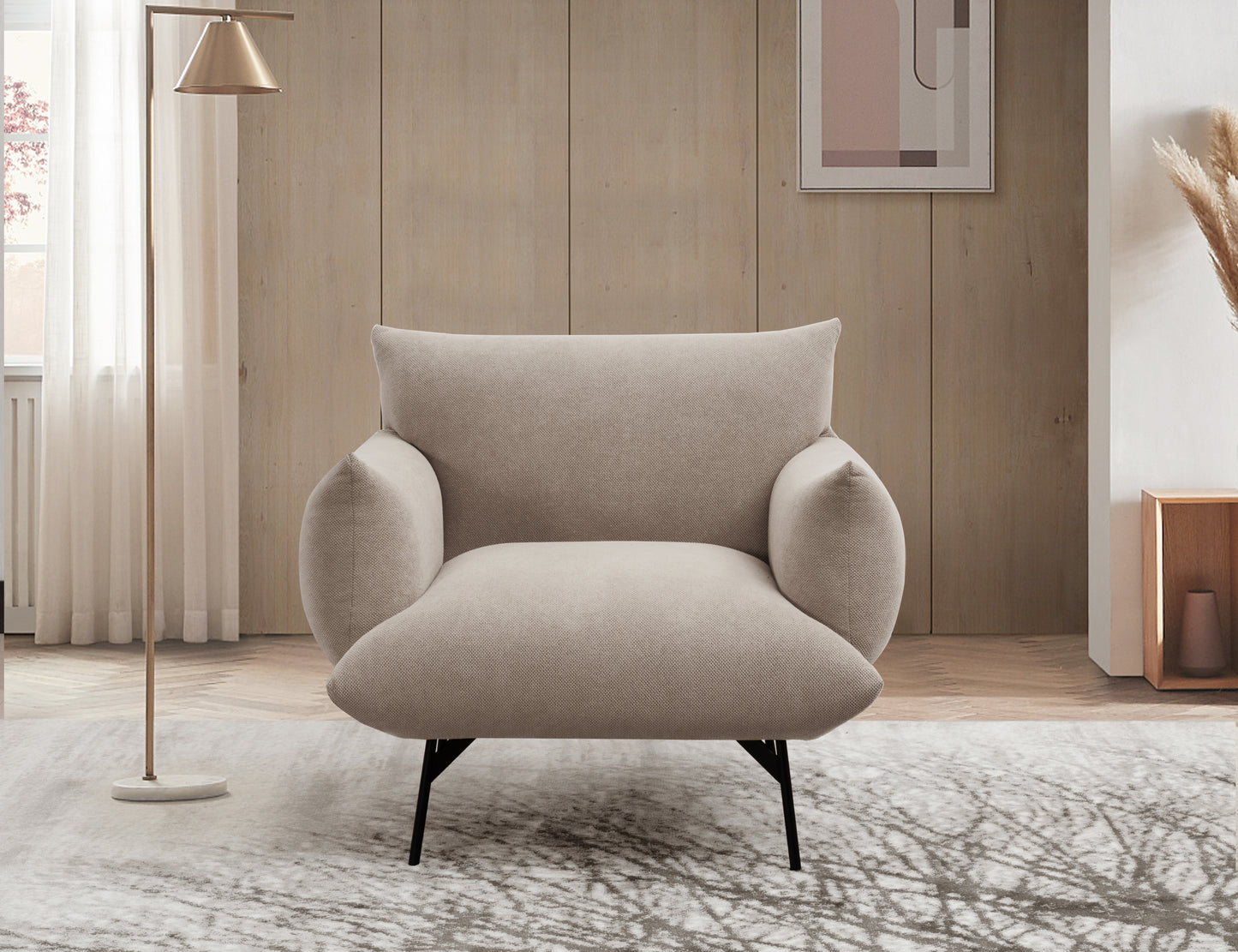 "Finley" Upholstered Sofa Chair