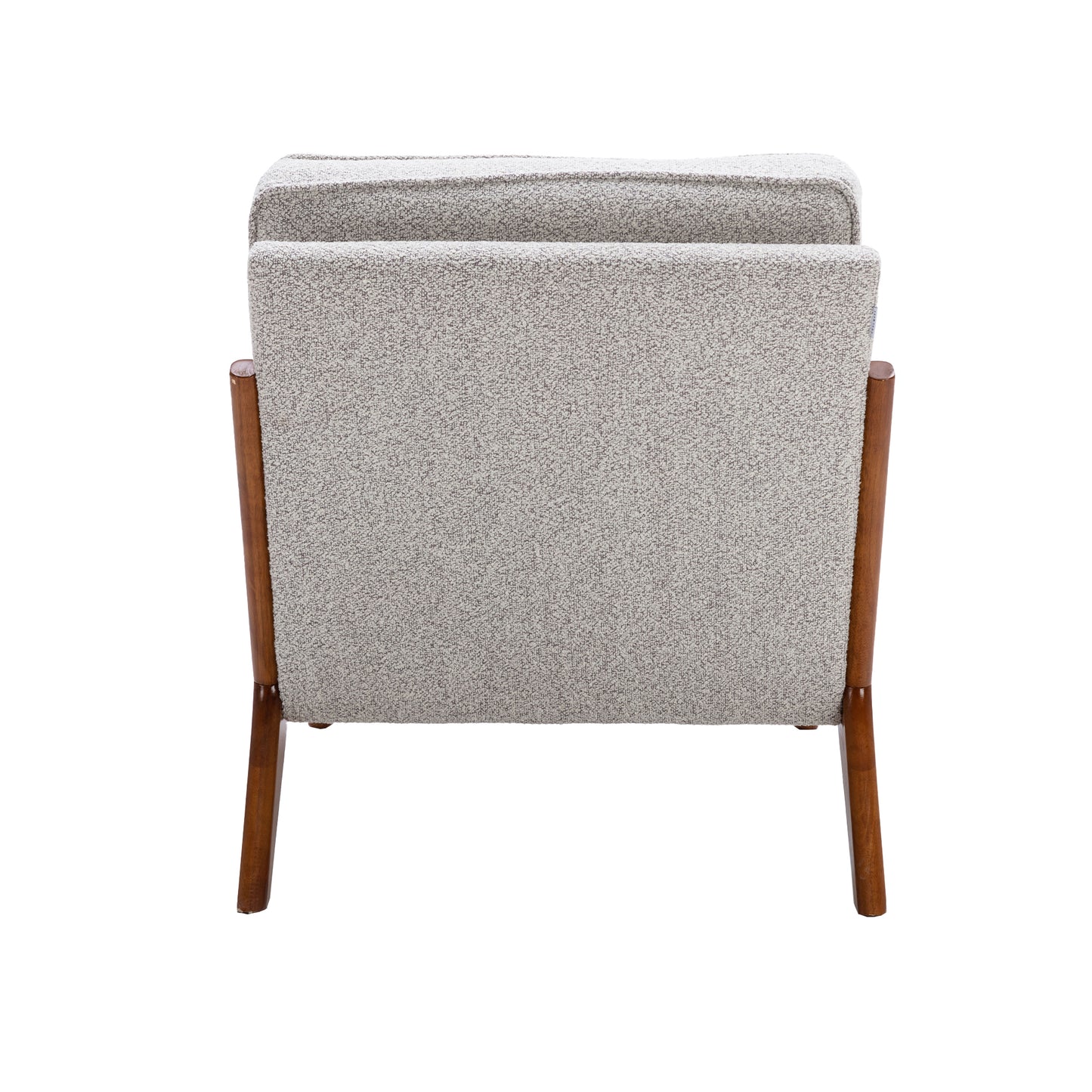 "KALAN" Wood Frame Modern Armchair